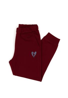 Kız Çocuk Bordo Eşofman Altı - 50296289065