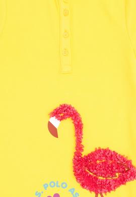 Kız Çocuk Sarı Örme Elbise - 50283331001