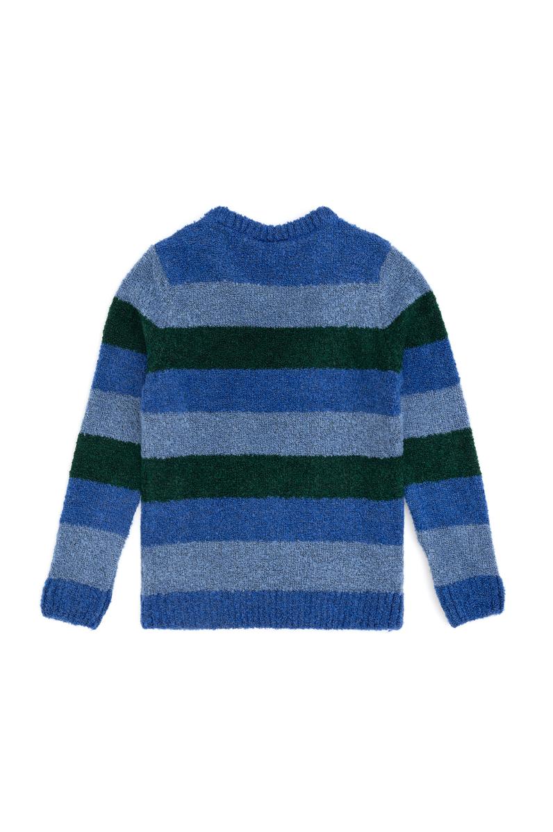 Erkek Çocuk Saks Bisiklet Yaka Kazak