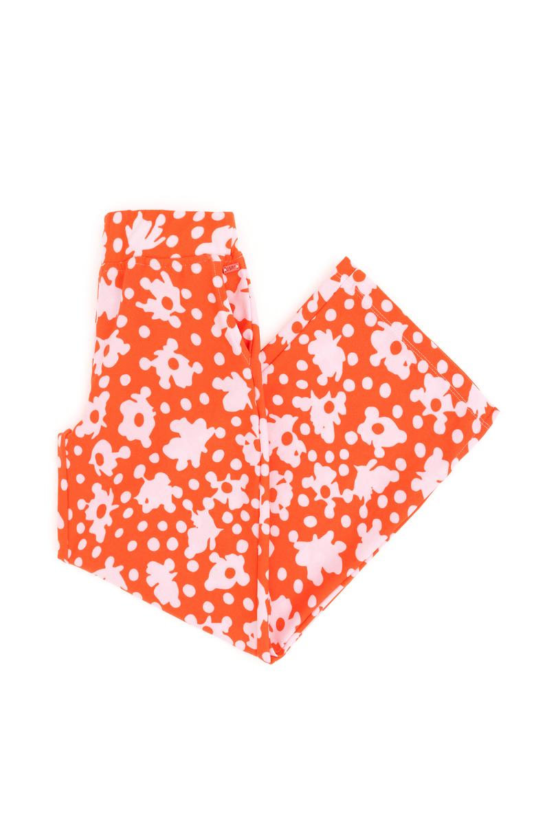 Kız Çocuk Nar Çiçeği Eşofman Altı