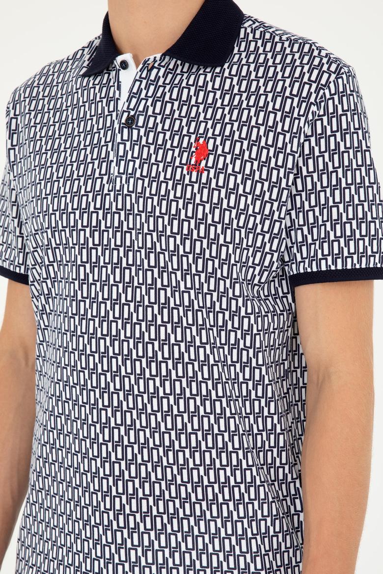 Erkek Regular Fit Polo Yaka Lacivert Tişört - 50281928006