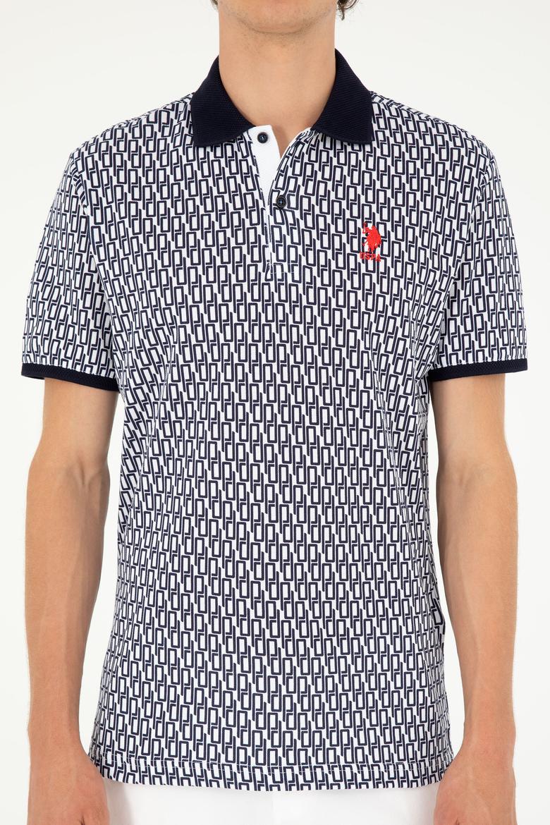Erkek Regular Fit Polo Yaka Lacivert Tişört - 50281928006