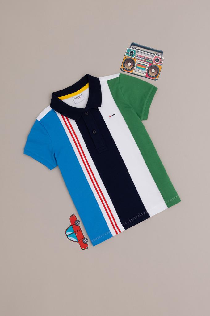 Erkek Çocuk Lacivert Polo Yaka Tişört