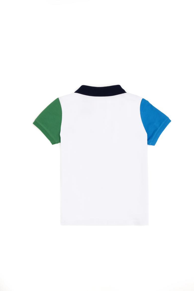 Erkek Çocuk Lacivert Polo Yaka Tişört - 50281517012