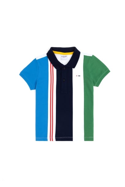 Erkek Çocuk Lacivert Polo Yaka Tişört
