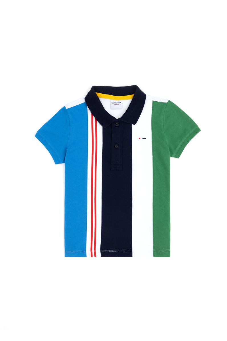 Erkek Çocuk Lacivert Polo Yaka Tişört