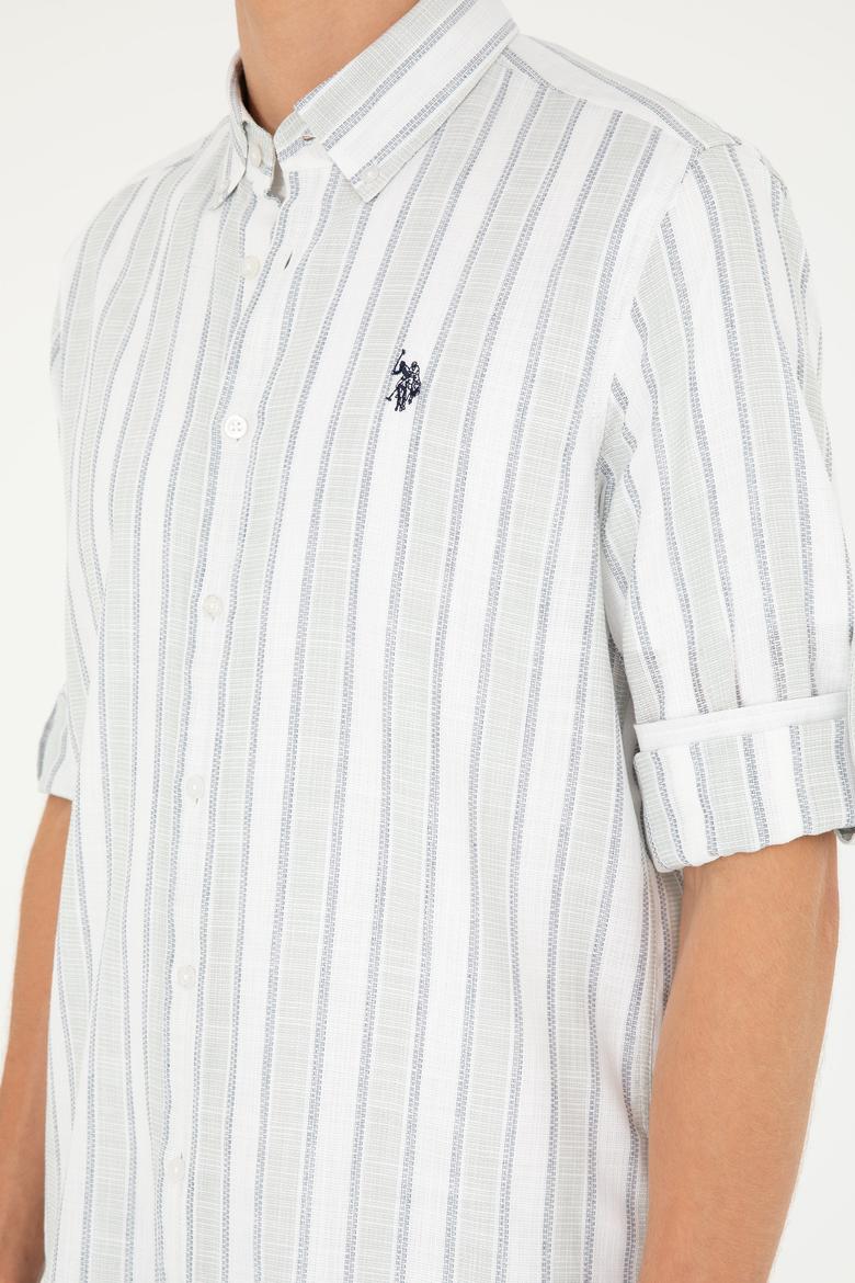 Erkek Beyaz Uzun Kollu Gömlek - 50288859001