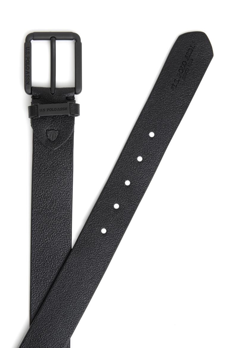 Erkek Siyah Cüzdan Kemer Set - 50298919012