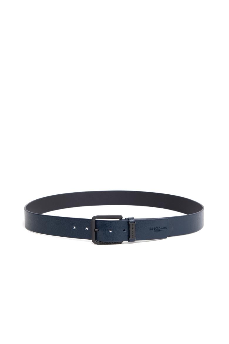 Erkek Lacivert Cüzdan Kemer Set - 50298919006