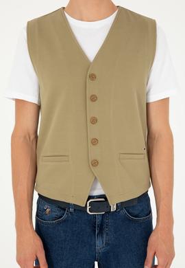 Erkek Haki Örme Yelek - 50281478027