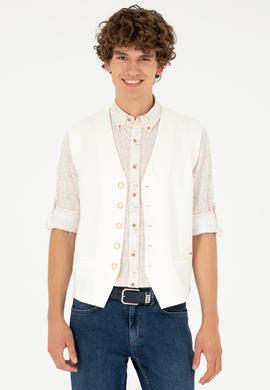 Erkek Ekru Sweatshirt - 50281478037