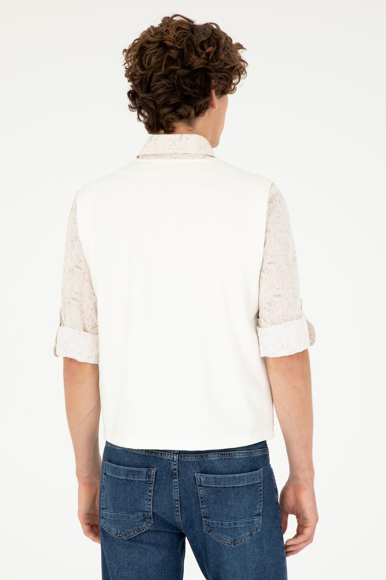 Erkek Ekru Sweatshirt - 50281478037