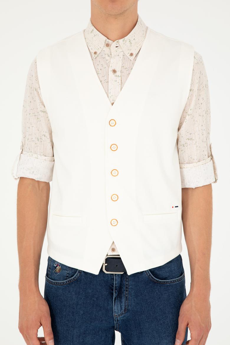 Erkek Ekru Sweatshirt - 50281478037