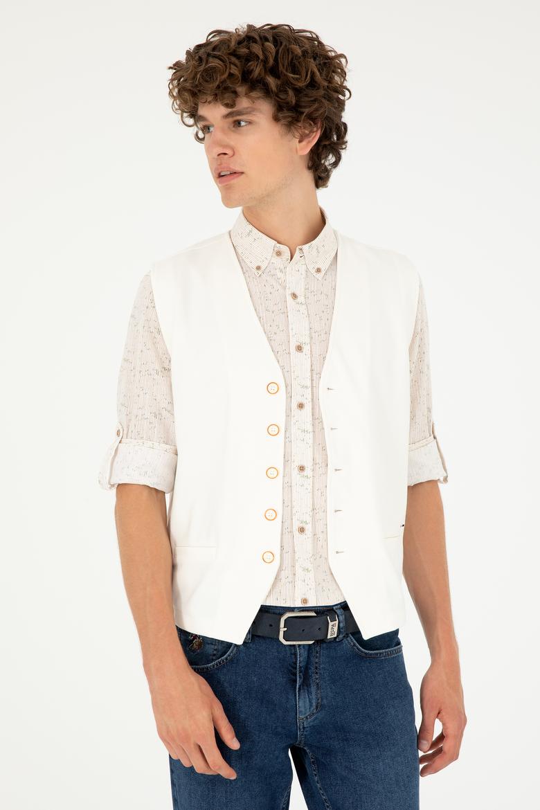 Erkek Ekru Sweatshirt - 50281478037