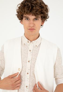 Erkek Ekru Sweatshirt - 50281478037