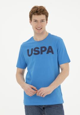 Erkek Regular Fit Bisiklet Yaka Saks Basic Tişört - 50279620129