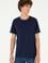 Erkek Regular Fit Bisiklet Yaka Lacivert Tişört