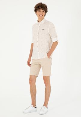 Erkek Taş Dokuma Şort - 50283927030