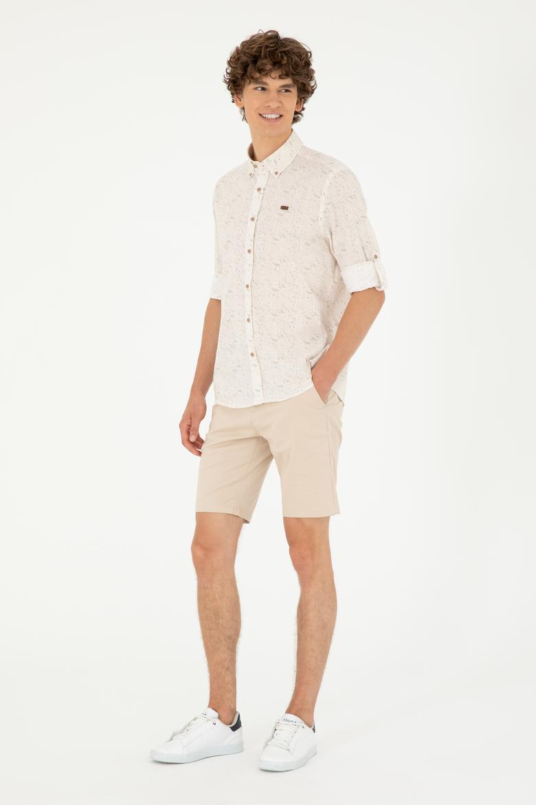 Erkek Taş Dokuma Şort - 50283927030