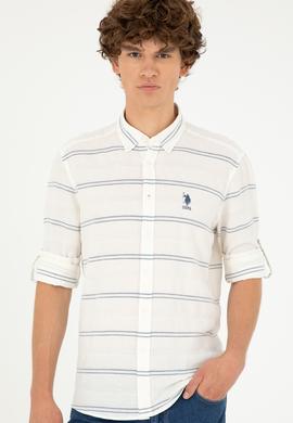 Erkek Lacivert Uzun Kollu Gömlek - 50282822011