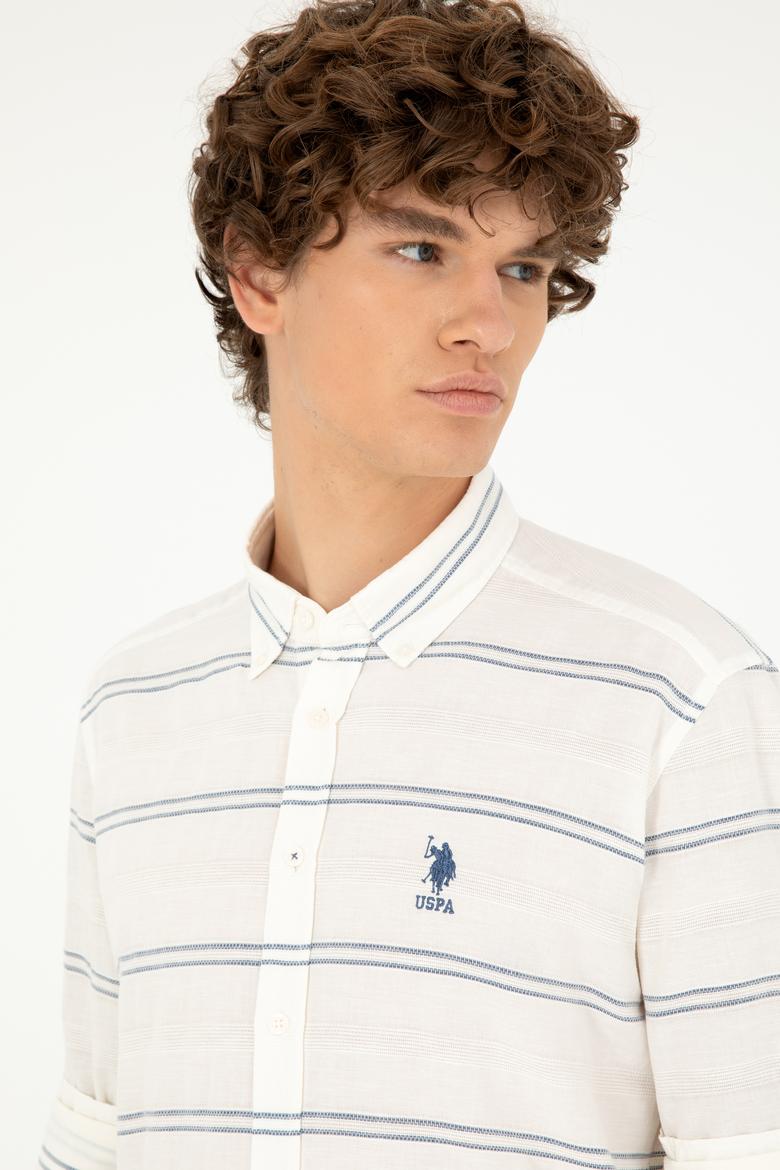 Erkek Lacivert Uzun Kollu Gömlek - 50282822011