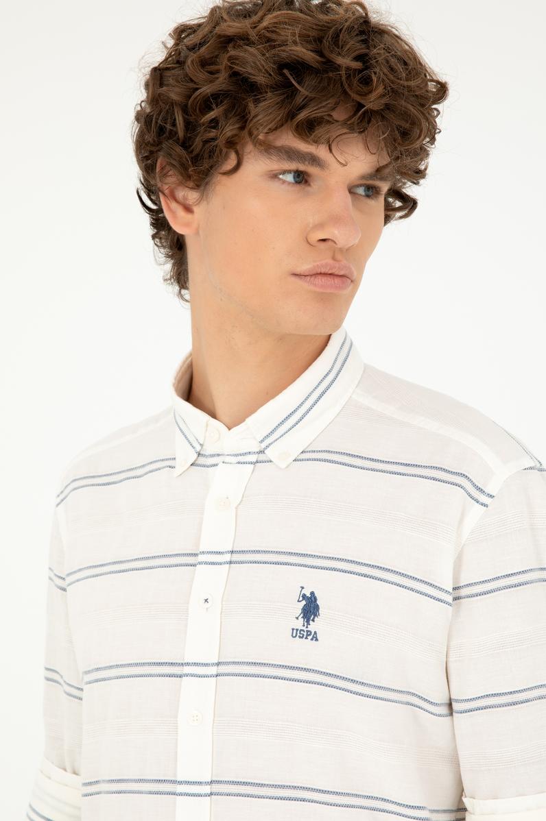 Erkek Lacivert Uzun Kollu Gömlek