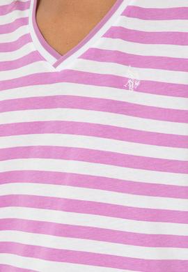 Kadın Menekşe Tişört - 50296151019