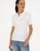 Kadın Ekru Polo Yaka Tişört