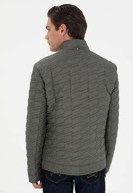 Erkek Koyu Yeşil Mont - 50290790039