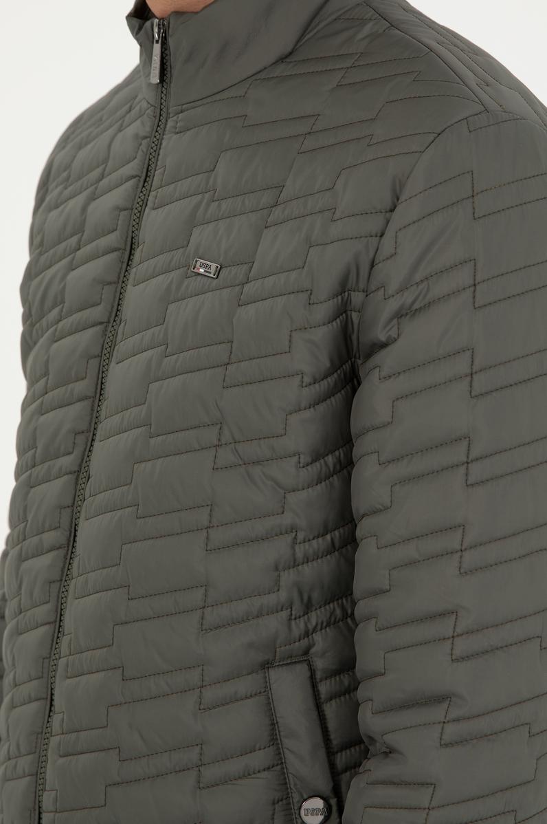 Erkek Koyu Yeşil Mont