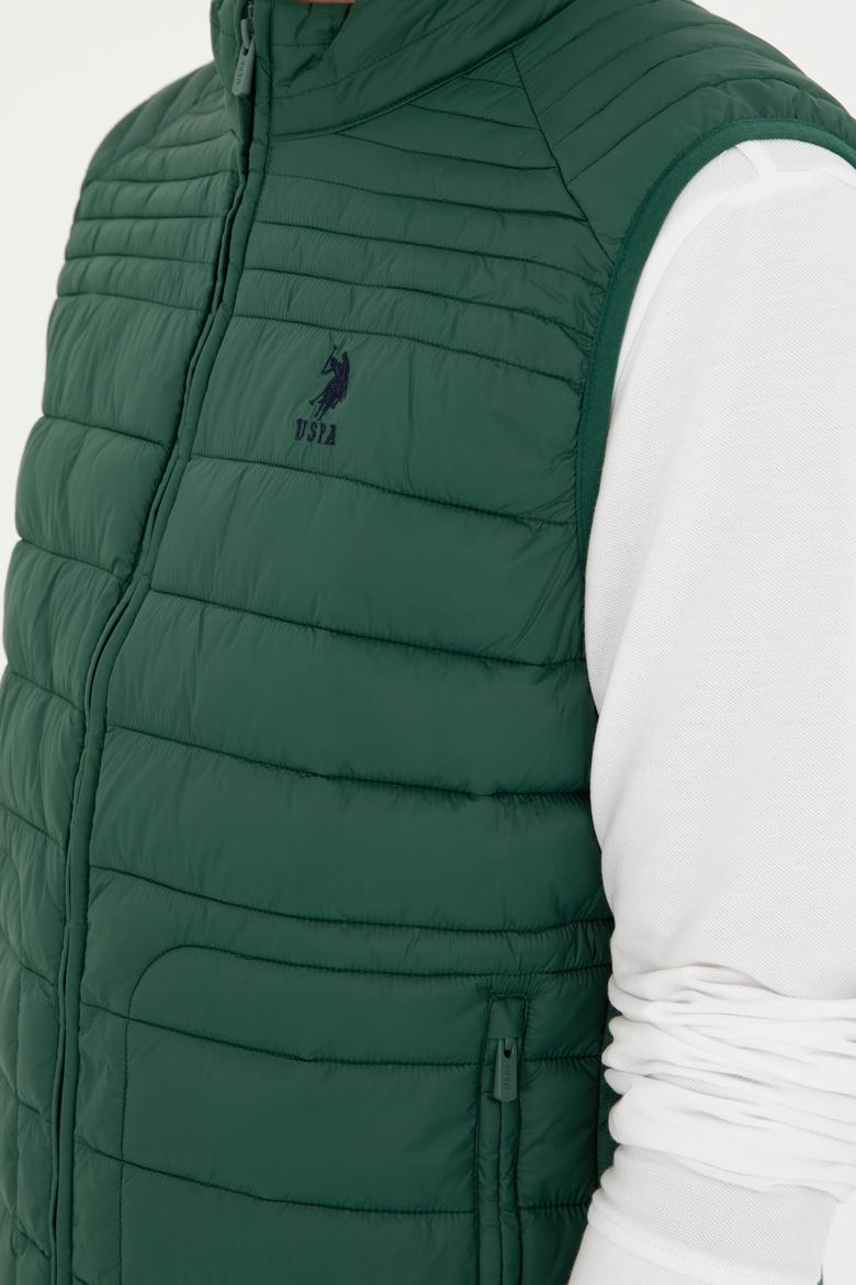 Erkek Koyu Yeşil Yelek - 50293295104