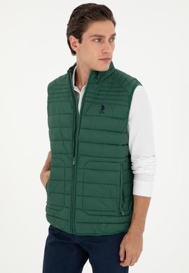Erkek Koyu Yeşil Yelek - 50293295104