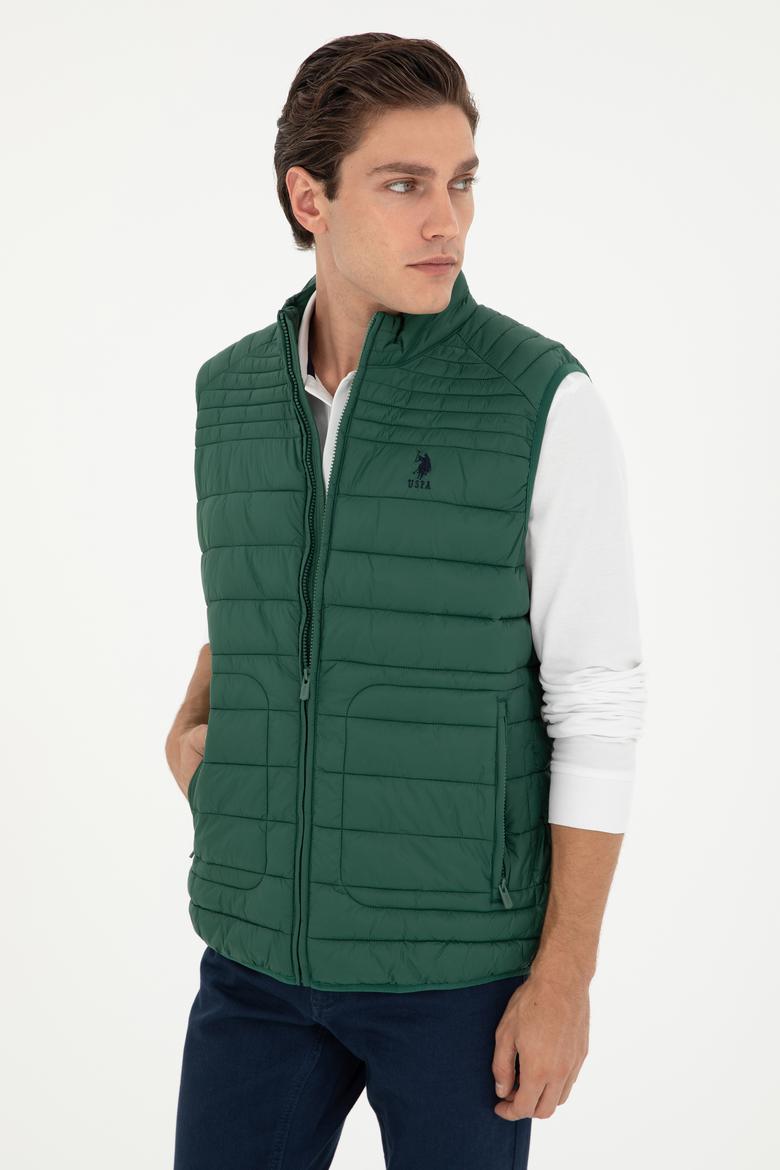 Erkek Koyu Yeşil Yelek - 50293295104