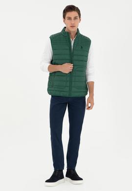 Erkek Koyu Yeşil Yelek - 50293295104
