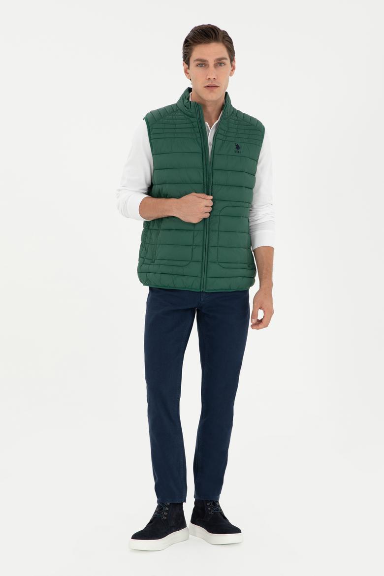 Erkek Koyu Yeşil Yelek - 50293295104