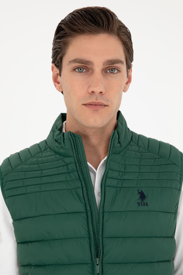 Erkek Koyu Yeşil Yelek - 50293295104