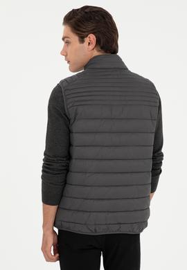 Erkek Antrasit Yelek - 50293295091