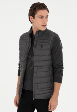 Erkek Antrasit Yelek - 50293295091