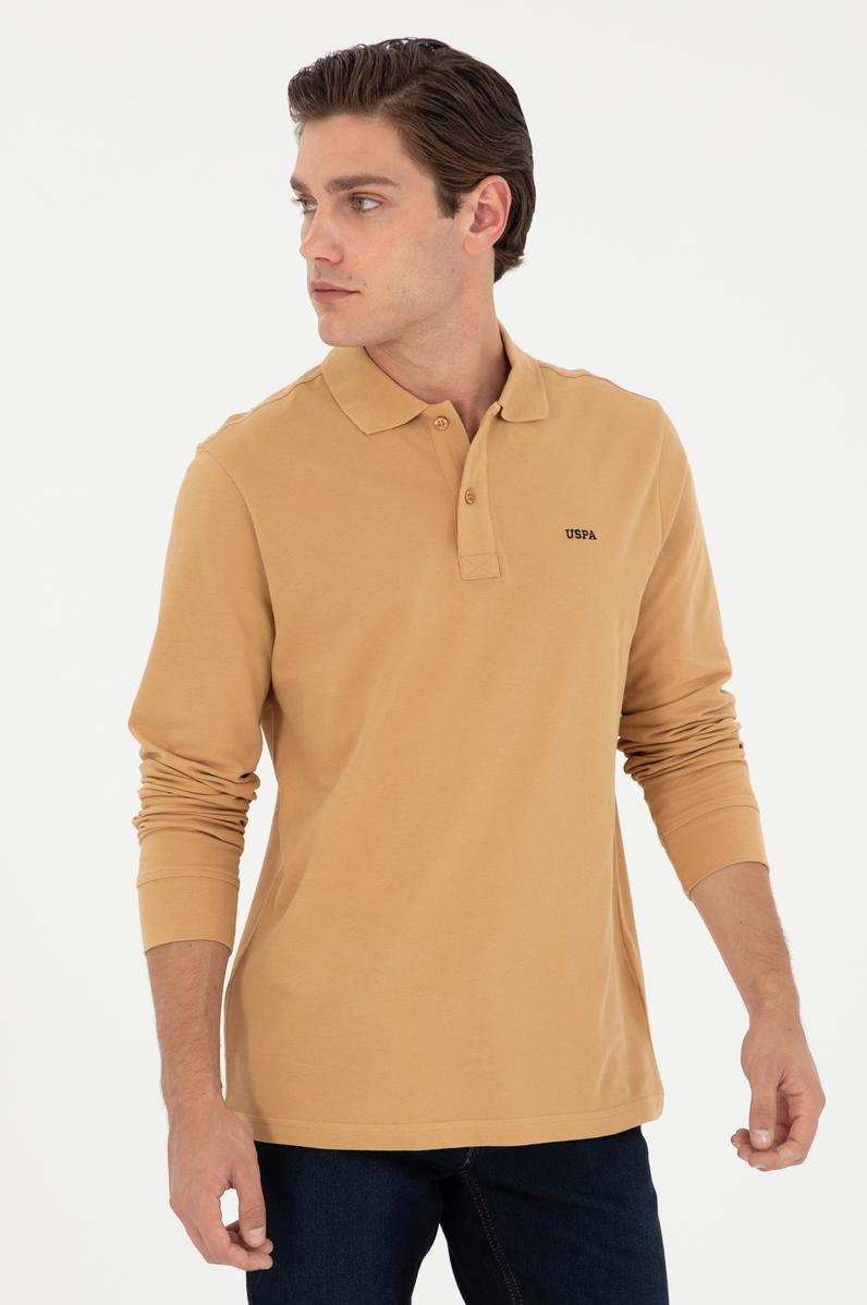 Erkek Camel Basic Sweatshirt