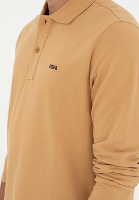 Erkek Camel Basic Sweatshirt - 50295169023