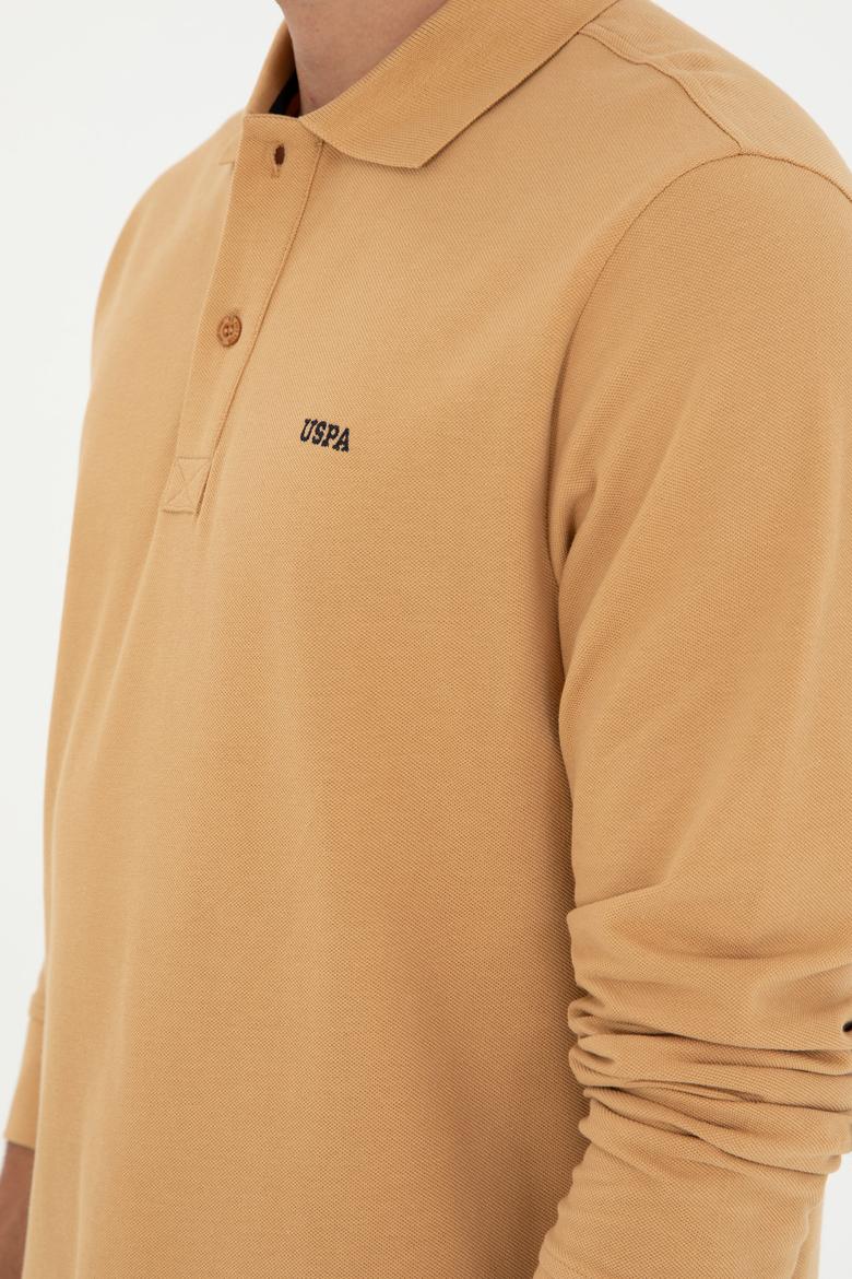 Erkek Camel Basic Sweatshirt - 50295169023
