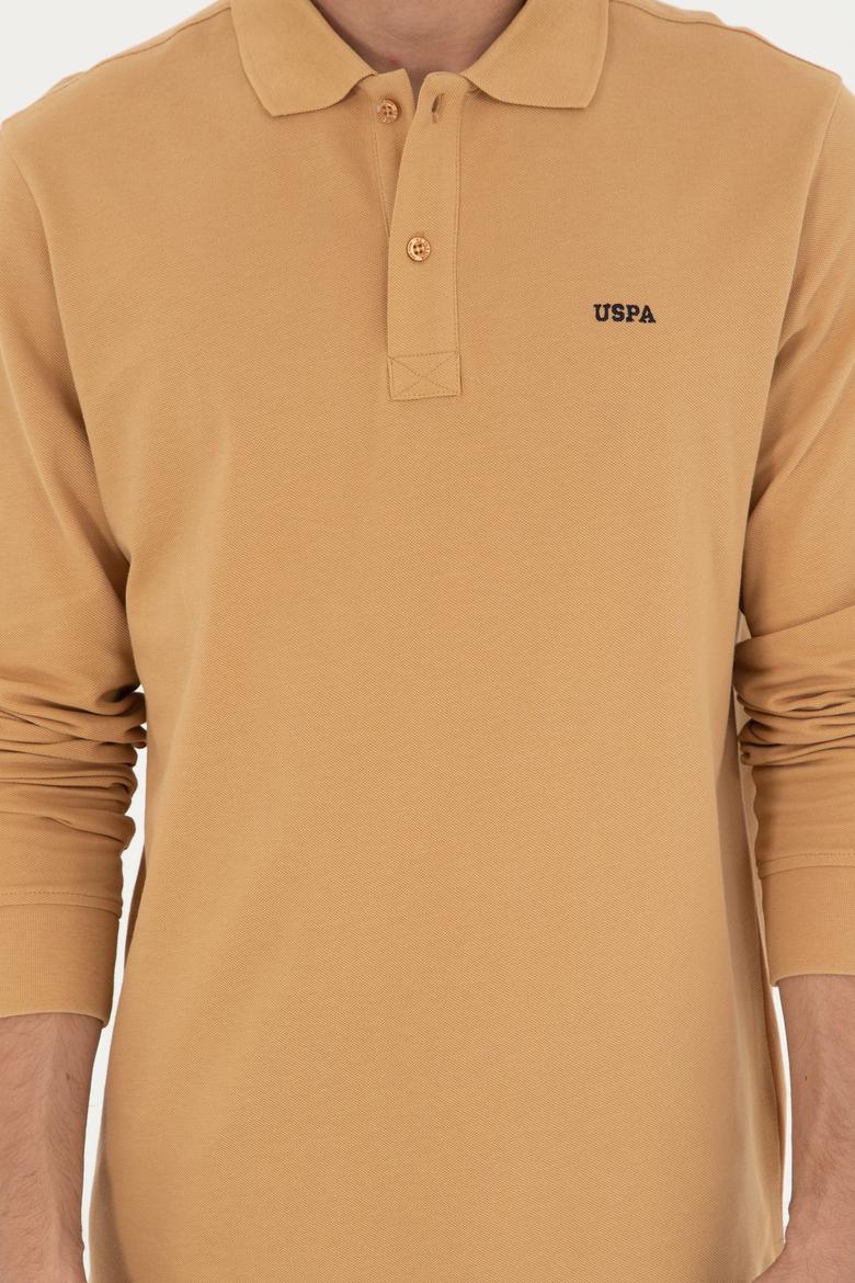 Erkek Camel Basic Sweatshirt - 50295169023