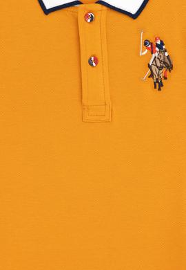 Erkek Çocuk Kiremit Basic Polo Yaka Tişört - 50279570033