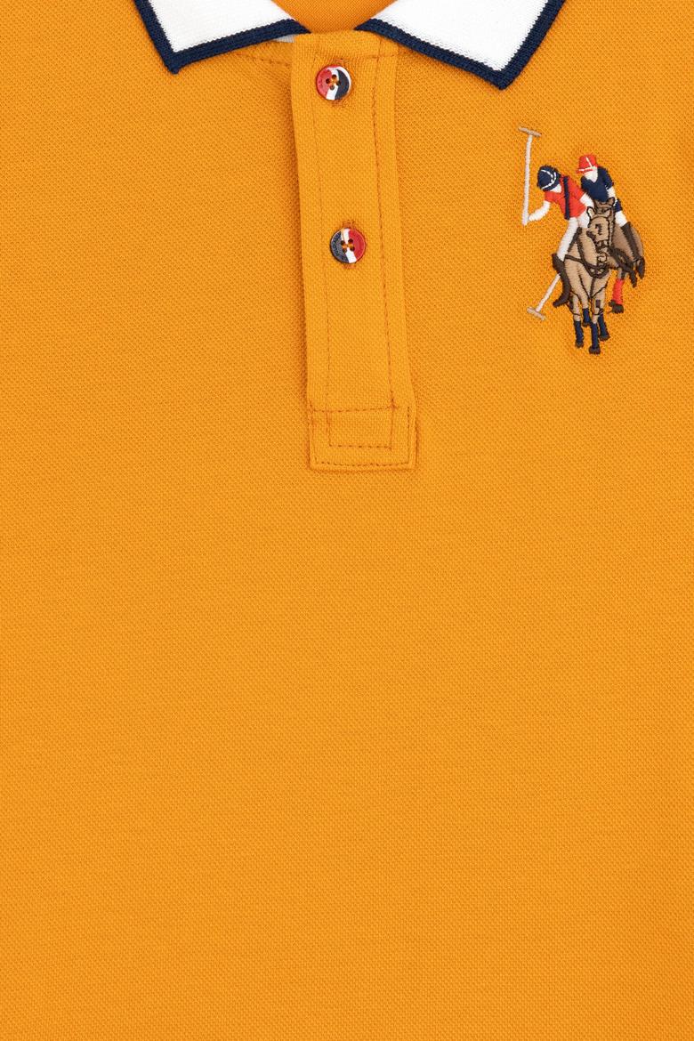 Erkek Çocuk Kiremit Basic Polo Yaka Tişört - 50279570033