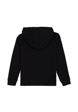 Erkek Çocuk Siyah Kapüşonlu Sweatshirt - 50289125077