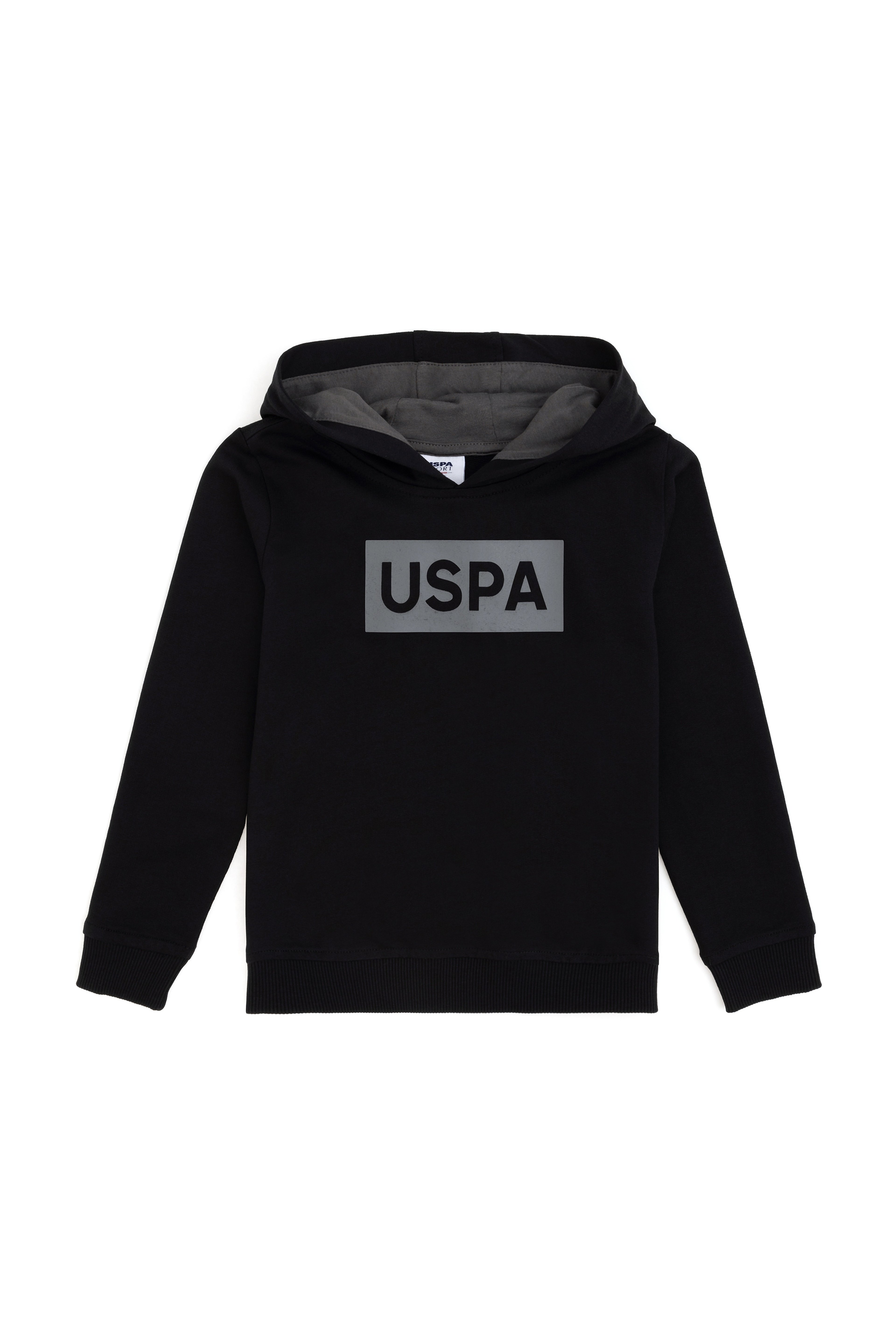 Erkek Çocuk Siyah Kapüşonlu Sweatshirt - Image 1