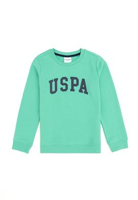 Erkek Çocuk Mint Basic Bisiklet Yaka Sweatshirt - 50293474078