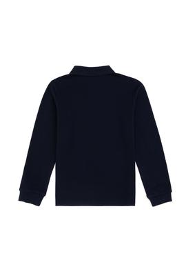 Erkek Çocuk Lacivert Basic Polo Yaka Tişört - 50293745024