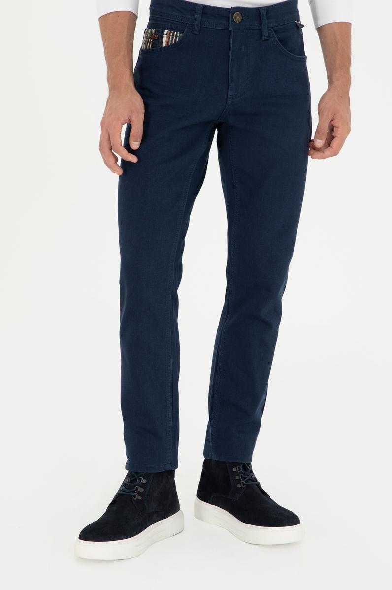 Erkek Mavi Jean Pantolon