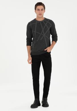 Erkek Siyah Jean Pantolon - 50259239045